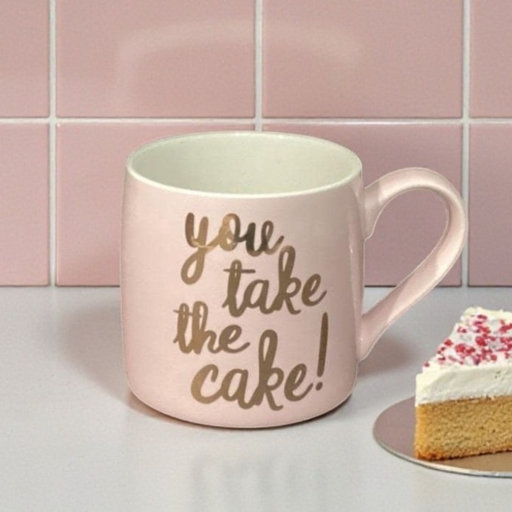 Slant Collection "You‎ Take The Cake" Jumbo Coffee Cup, Replacement Drinkware